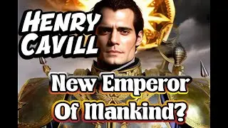AI imagines Cavill in Warhammer 40k