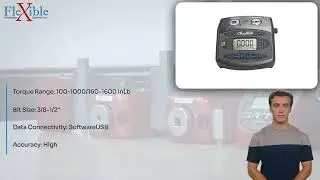 AUET/MTM-1000-1600DC Torque Tester DC w/SoftwareUSB, 100-1000/160-1600 InLb, 3/8-1/2'' || 717831