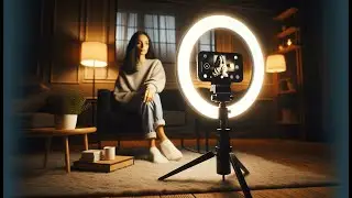 Best Ring Light for Instagram Reels | LITTIL Selfie One - Rechargeable Ring Light Clip-on for iPhone