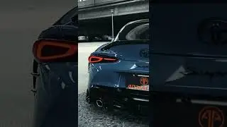 TOYOTA Supra A90 MK5 ARMASPEED Carbon Fiber Aerodynamic Kit, Rear Canards, Windblock Side Mirror Kit