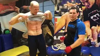 Набивка корпуса и ног для бойцов смешанных единоборств. Жёсткая набивка пресса.Стальной пресс в мма.