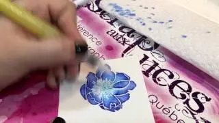 Zig real brush test pour Scrap aux Puces