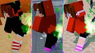 Evil jj'sister Gender conversion Magic Fart Attack - MAIZEN Minecraft Animation | Minecraft Mix