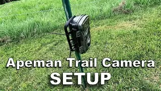 Setting Up the Amazon Apeman H45 Video Trail Camera