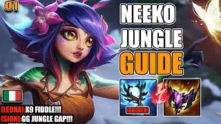 🌸 NEEKO JUNGLE EXPLAINED WELL 🔥 | Complete Macro Guide, League of Legends #01