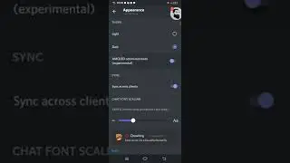 How to enable Ultra-Dark mode (AMOLED) on Discord Android
