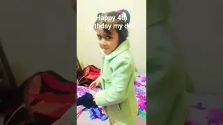 Happy birthday my doll misthi #cutebaby #baby #babygirl #viral #viralvideo #cutebaby #dadri