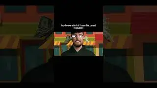 My Broke Ahh If I Saw Mr Beast In Public | Gacha Life Reacts To