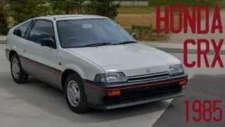 1985 Honda CRX Goes for a Drive