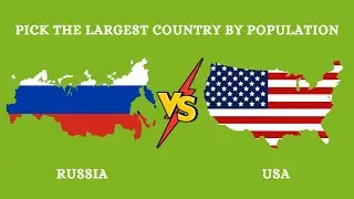 Pick the Largest Country by Population | World Population Quiz