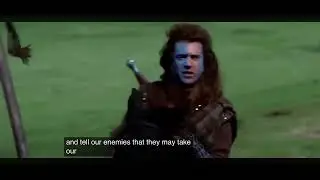 Inspiring still - Final battle against tyranny (Brave Heart)