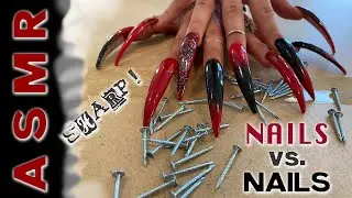 ASMR nails vs. nails !