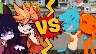 M.U.G.E.N Battles | Panty Anarchy/Stocking Anarchy vs Gumballl Watterson/Darwin Watterson