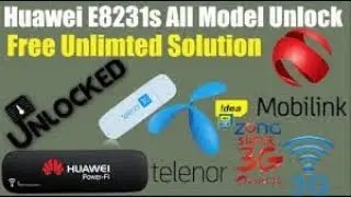 E8231 Telenor  All Version Unlock Without Open