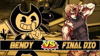 M.U.G.E.N. Battles | Bendy vs Final Dio | Bendy and the Ink Machine vs JoJo's Bizarre Adventure