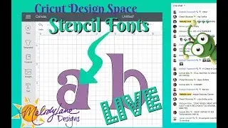 Designing Stencil Fonts in Cricut Design Space Class