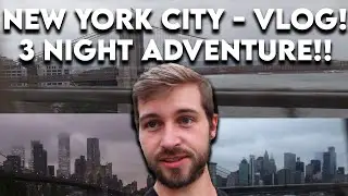 STRANDED IN NEW YORK CITY! VLOG UNEXPECTED 3 NIGHTS ADVENTURE!