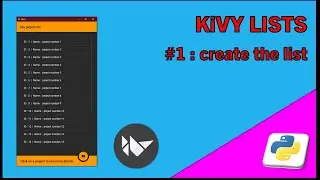 Create a scrollview with a list of items in KIVYMD