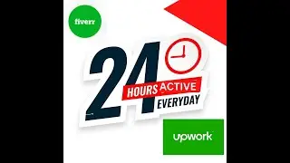 24H Active on fiverr and upwork marketplace