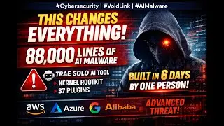 One Developer Built 88,000 Lines of ADVANCED Malware in 6 Days Using AI