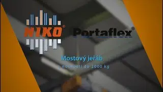 Mostový jeřáb s nosností do 2000 kg