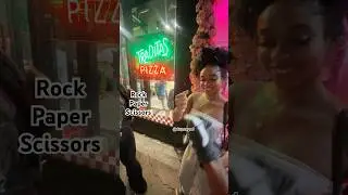 Dupree vs izzy  #dupreegod #shortsviral #shortsfeed #rockpaperscissors #pranks #nyc #rizz #rizzgod