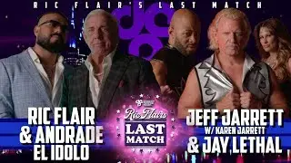 WWE 2K22 Ric Flair's Last Match Flair & Andrade Vs. Lethal & Jarrett