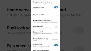 Reset Dev Settings Turn off Developer Mode | Redmi Note 10 Pro Max | Xiaomi