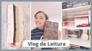 VLOG#41-Surto Literário com De Sangue e Cinzas, Pinturas e Conclusões