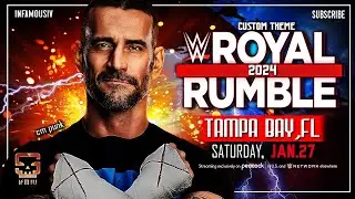 WWE Royal Rumble 2024 - 2nd C.Theme Song 🎵 IFM IV #wwe #wweroyalrumble #cmpunk