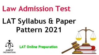Syllabus of Law Admission Test & Paper Pattern || LAT 2021 || Jurist Preparations || Jurist.pk