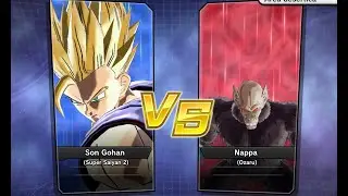 Xenoverse 2 - Requested match (PC): Gohan Super Saiyan 2 vs Nappa Ozaru