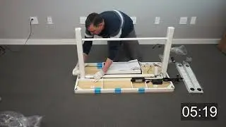 Northread Electric Single-Motor Standing Desk Unboxing and Assembly