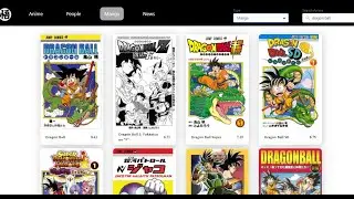 Anime Website using LWC
