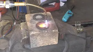 Stuart Engine Part 24  . Hardening  the Bearing