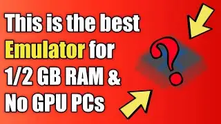 BEST EMULATOR FOR LOW END PC FOR FREE FIRE OR ANY GAME 2022 | LAG & STUTTER FREE IN 2GB RAM,NO GPU