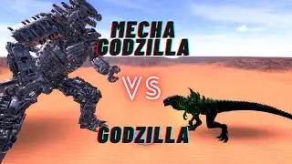 Mecha Godzilla Vs Godzilla (Gmod)