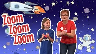 Zoom, Zoom, Zoom | Space Rocket Ship Song for kids | Early Childhood Learning Songs