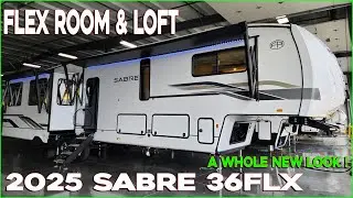 2025 Sabre 36FLX Flex Room with a Loft Fifth Wheel by Forestriver RV at Couchs RV Nation a RV Review
