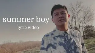 lewloh - summer boy (Official Lyric Video)