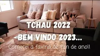 Comecei a faxina de fim de ano