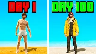 I Survived 100 DAYS of GTA 5!