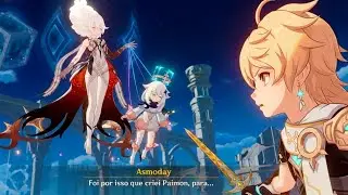 Dialogue with Asmoday from season 6.5 and bizarre details about Paimon and the Twins 💀