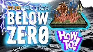 SUBNAUTICA BELOW ZERO GUIDE HOW TO BUILD CORAL FARM FAST
