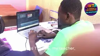 The experience as a Video and Sound Editing Student in Ghana
