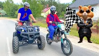 САША СМЕНИЛ ПОКАТУШКИ НА МОЦИКАХ НА ХОМЯК КОМБАТ. БРОС ШОУ
