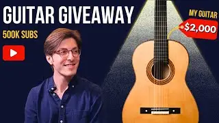 Win my $2000 Guitar 🎸 (500k Subs!)