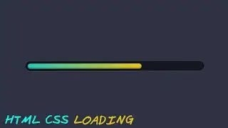 AMAZING LOADING ANIMATION USING HTML CSS |DO YOU KNOW THIS DESIGN?