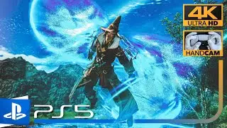 FFXIV Endwalker ❯ 24 Man Raid - PS5 Controller Handcam | Sage Gameplay ❯ 4K 60fps HDR
