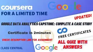 Google Data Analytics Capstone: Complete a Case Study,(week1-4) All Quiz Answers.